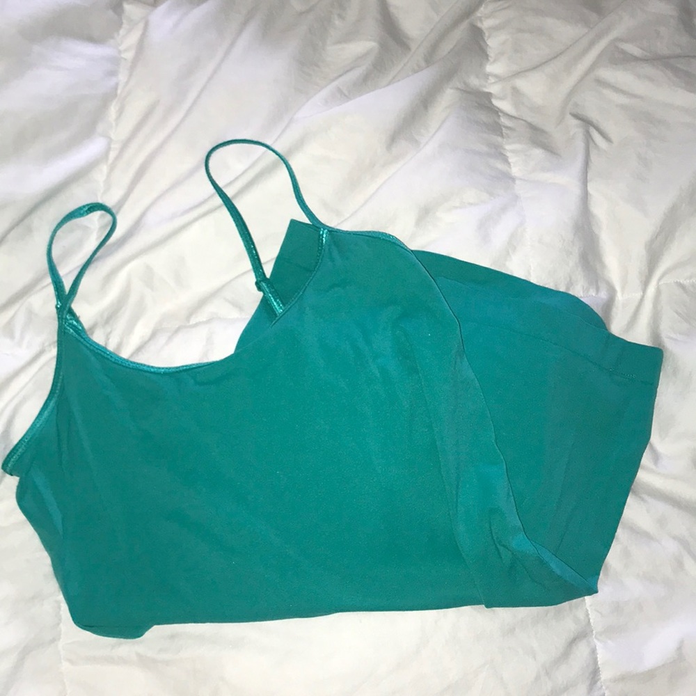 Green/teal cami